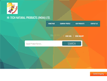Tablet Screenshot of hitechnaturalproduct.com